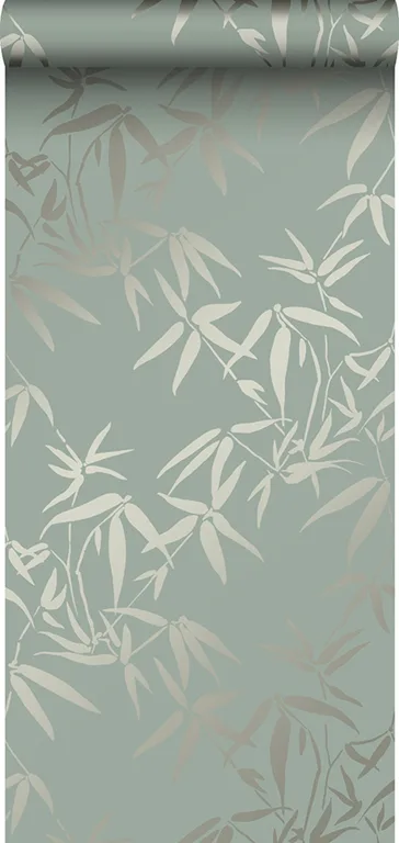 Origin Guadua wallpaper, color Green, SKU DD347736