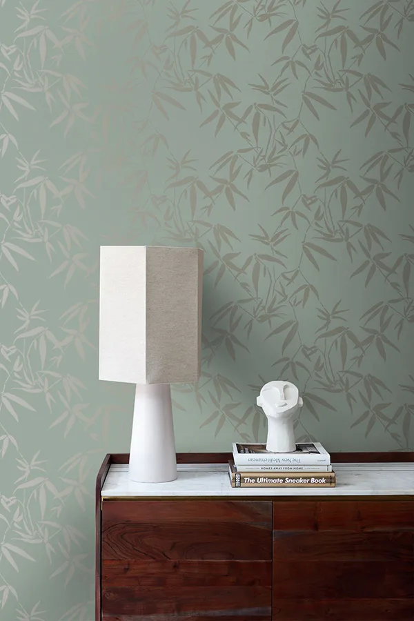 Origin Guadua wallpaper, color Green, SKU DD347736