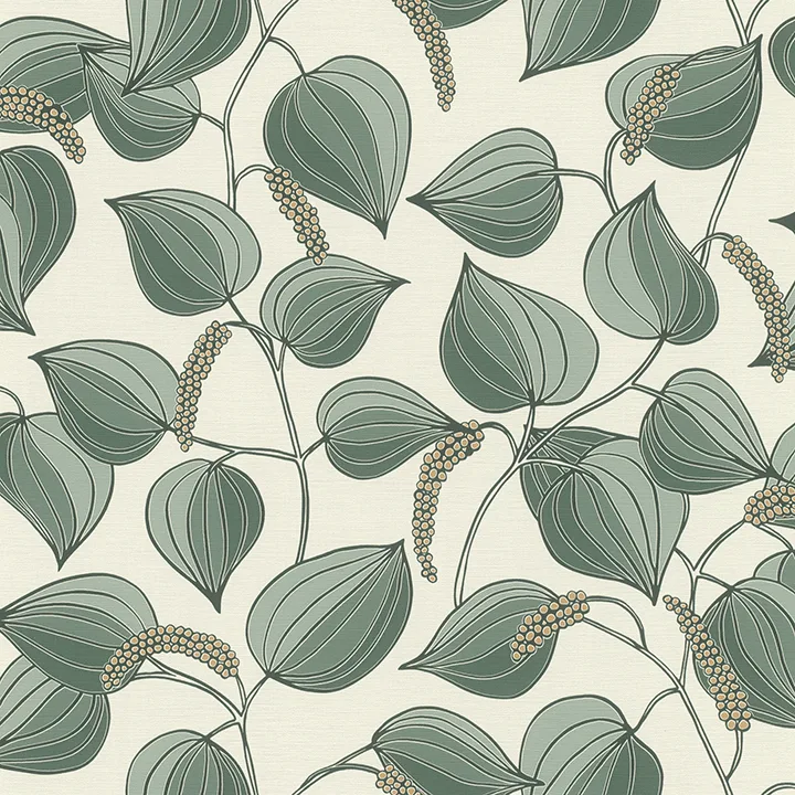 Rasch Alaia wallpaper, color Green, SKU RH580518