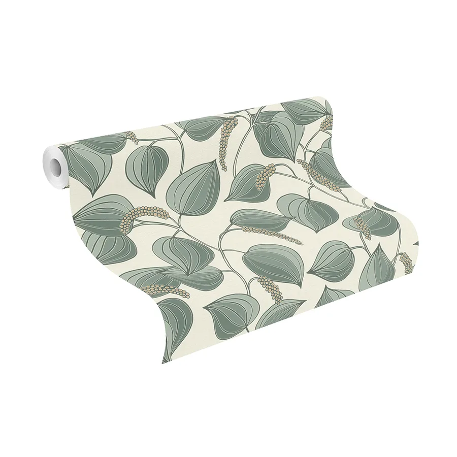 Rasch Alaia - Green Wallpaper | Buy Online Rasch Alaia wallpaper, color Green, SKU RH580518