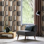 Rasch Derain - Charcoal Wallpaper | Buy Online Rasch Derain wallpaper, color Charcoal, SKU RH330533