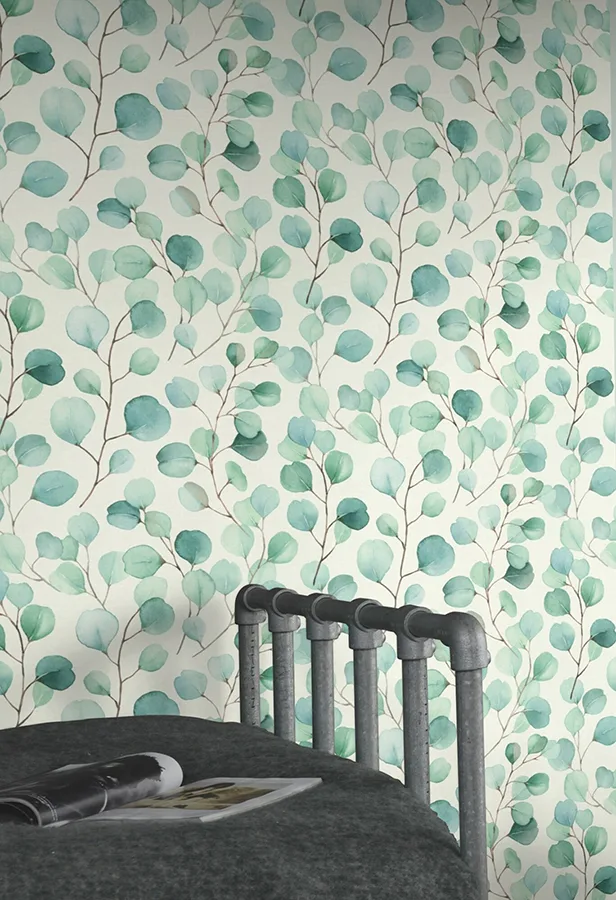 Rasch Elaina - Aqua Wallpaper | Buy Online Rasch Elaina wallpaper, color Aqua, SKU RH691702