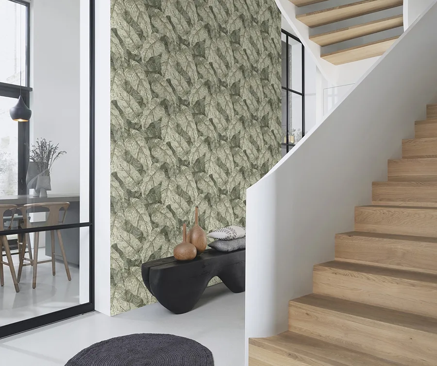 Rasch Galner - Moss Wallpaper | Buy Online Rasch Galner wallpaper, color Moss, SKU RH720549