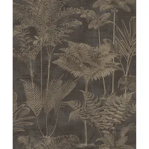 Rasch Kinabalu wallpaper, color Black, SKU RH555165
