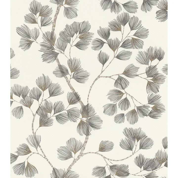 Rasch Newcomb wallpaper, color Grey, SKU RH866933