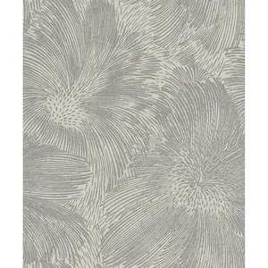Rasch Purser wallpaper, color Grey, SKU RH509250
