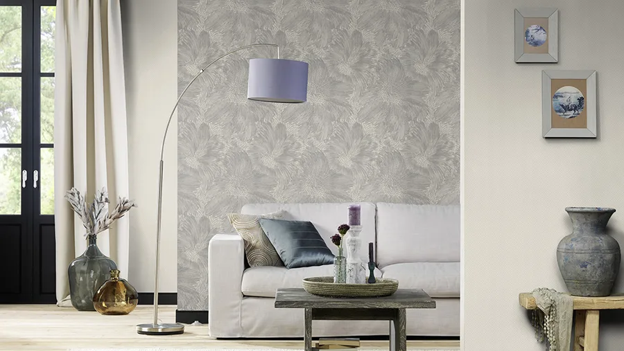 Rasch Purser wallpaper, color Grey, SKU RH509250