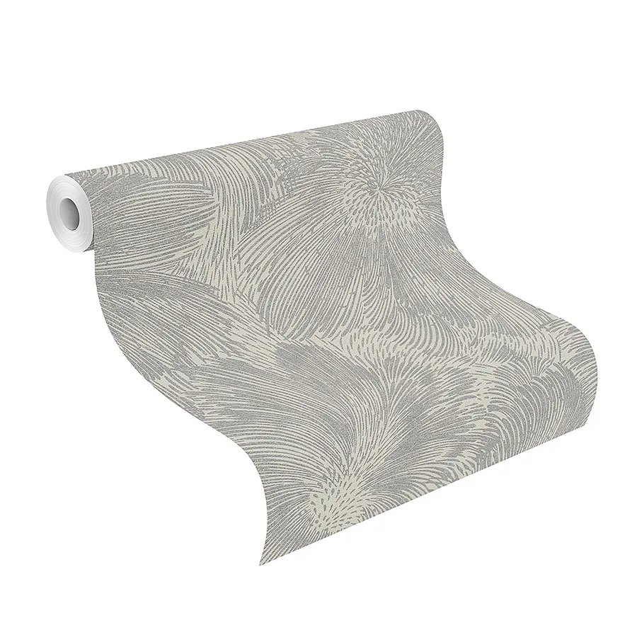Rasch Purser - Grey Wallpaper | Buy Online Rasch Purser wallpaper, color Grey, SKU RH509250