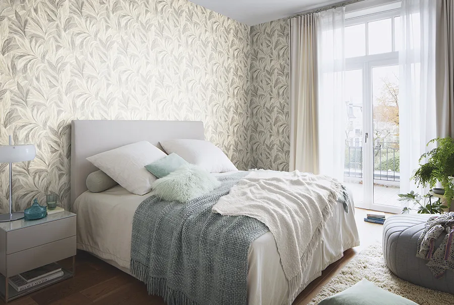 Rasch Rennie wallpaper, color Grey, SKU RH547481