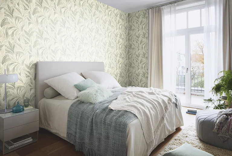 Rasch Rennie wallpaper, color Moss, SKU RH547498