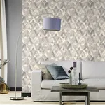 Rasch Shikhar wallpaper, color Silver, SKU RH535518