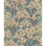 Rasch Stickley - Sky Blue Wallpaper | Buy Online Rasch Stickley wallpaper, color Sky Blue, SKU RH580013