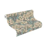 Rasch Stickley - Sky Blue Wallpaper | Buy Online Rasch Stickley wallpaper, color Sky Blue, SKU RH580013