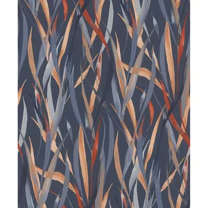 Rasch Sway wallpaper, color Blue, SKU RH330236