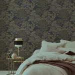 Rasch Taiheiyo wallpaper, color Moss, SKU RH477214