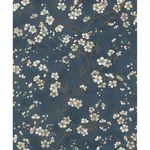 Rasch Tsubomi - Blue Wallpaper | Buy Online Rasch Tsubomi wallpaper, color Blue, SKU RH456738