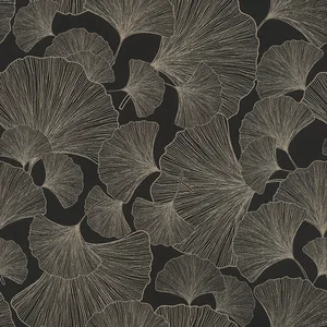 Rasch Waft wallpaper, color Black, SKU RH462234