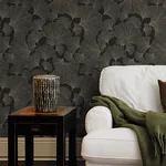 Rasch Waft - Black Wallpaper | Buy Online Rasch Waft wallpaper, color Black, SKU RH462234