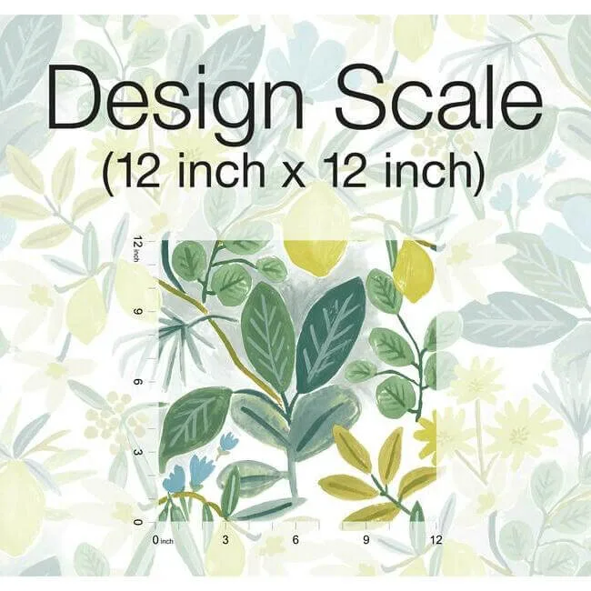 Rifle Paper Co. Amalfi - Blue & Green Wallpaper | Buy Online Rifle Paper Co. Amalfi wallpaper, color Blue & Green, SKU PSW1318RL