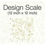Rifle Paper Co. Aviary wallpaper, color Off White & Gold, SKU PSW1309RL
