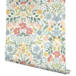 Rifle Paper Co. Bramble Garden wallpaper, color Pastel Multi, SKU PSW1474RL