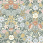 Rifle Paper Co. Bramble Garden - Sage Wallpaper | Buy Online Rifle Paper Co. Bramble Garden wallpaper, color Sage, SKU PSW1476RL