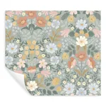 Rifle Paper Co. Bramble Garden - Sage Wallpaper | Buy Online Rifle Paper Co. Bramble Garden wallpaper, color Sage, SKU PSW1476RL