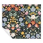 Rifle Paper Co. Bramble Garden wallpaper, color Black, SKU PSW1478RL