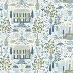 Rifle Paper Co. Camont - Indigo Wallpaper | Buy Online Rifle Paper Co. Camont wallpaper, color Indigo, SKU RI5108