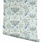 Rifle Paper Co. Camont - Indigo Wallpaper | Buy Online Rifle Paper Co. Camont wallpaper, color Indigo, SKU RI5108