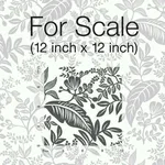 Rifle Paper Co. Canopy - Black & White Wallpaper | Buy Online Rifle Paper Co. Canopy wallpaper, color Black & White, SKU RI5136