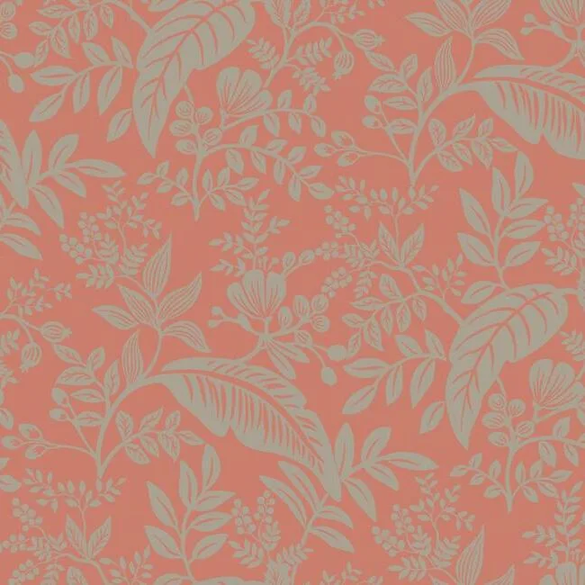 Rifle Paper Co. Canopy wallpaper, color Rose, SKU RI5135