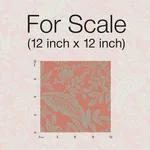 Rifle Paper Co. Canopy wallpaper, color Rose, SKU RI5135