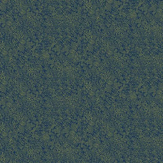 Rifle Paper Co. Champagne Dots wallpaper, color Gold & Navy, SKU RI5113