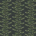 Rifle Paper Co. Climbing Vine wallpaper, color Black, SKU RF7422