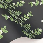 Rifle Paper Co. Climbing Vine wallpaper, color Black, SKU RF7422