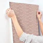 Rifle Paper Co. Climbing Vine wallpaper, color Rose, SKU RF7426