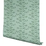 Rifle Paper Co. Climbing Vine wallpaper, color Soft Teal, SKU RF7421