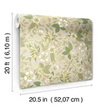 Rifle Paper Co. Colette - Linen Wallpaper | Buy Online Rifle Paper Co. Colette wallpaper, color Linen, SKU PSW1532RL