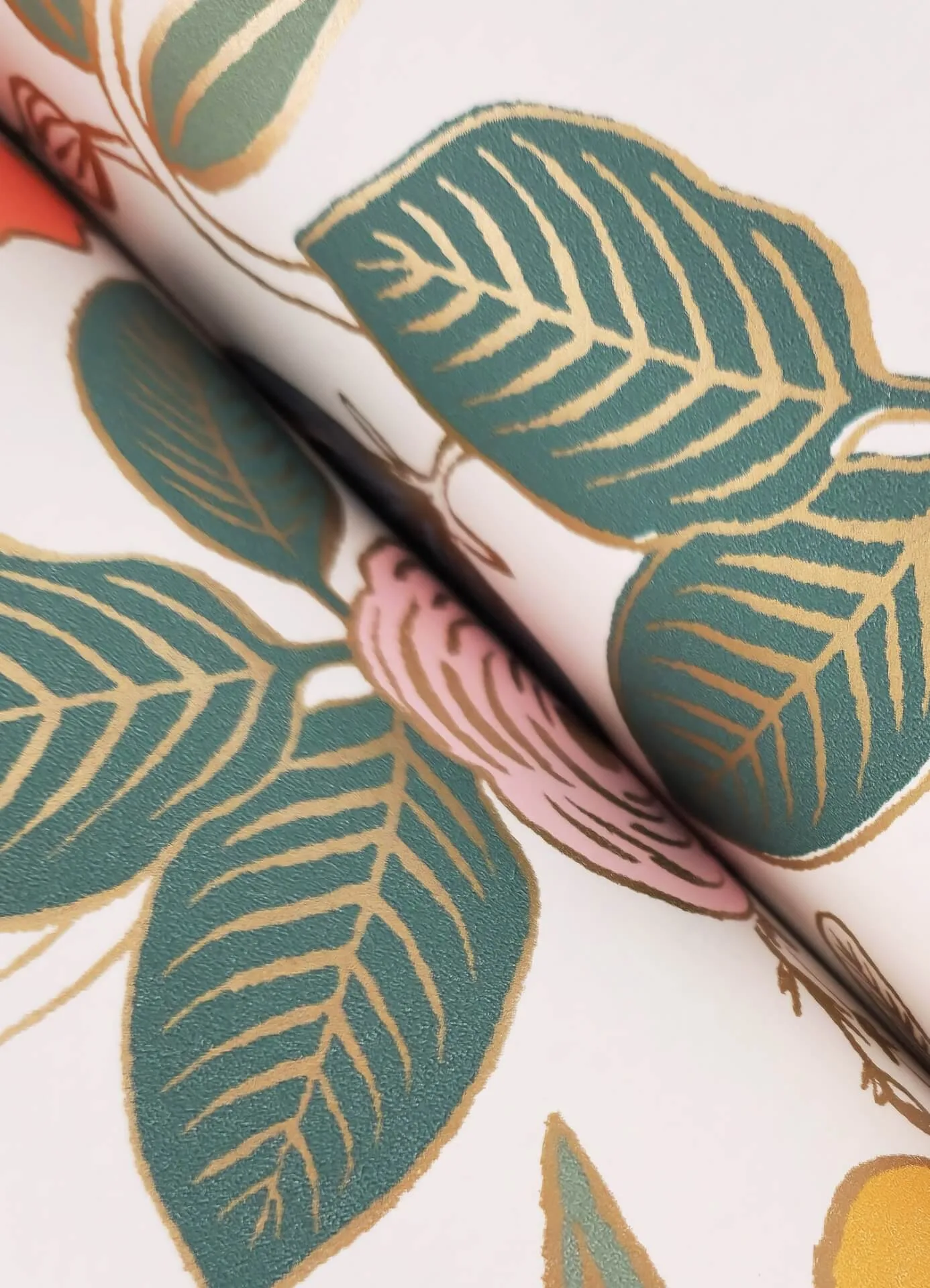 Rifle Paper Co. Colette - Rose Multicolor Wallpaper | Buy Online Rifle Paper Co. Colette wallpaper, color Rose Multicolor, SKU PSW1533RL