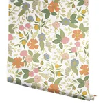 Rifle Paper Co. Colette - Rose Multicolor Wallpaper | Buy Online Rifle Paper Co. Colette wallpaper, color Rose Multicolor, SKU PSW1533RL