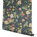 Rifle Paper Co. Colette - Navy Wallpaper | Buy Online Rifle Paper Co. Colette wallpaper, color Navy, SKU PSW1534RL