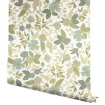 Rifle Paper Co. Colette wallpaper, color Blue Multicolor, SKU PSW1535RL