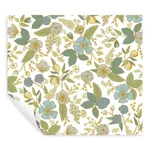 Rifle Paper Co. Colette wallpaper, color Blue Multicolor, SKU PSW1535RL