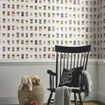 Rifle Paper Co. Cool Cats - Multi White Wallpaper | Buy Online Rifle Paper Co. Cool Cats wallpaper, color Multi White, SKU PSW1463RL