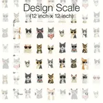 Rifle Paper Co. Cool Cats - Multi White Wallpaper | Buy Online Rifle Paper Co. Cool Cats wallpaper, color Multi White, SKU PSW1463RL