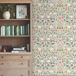 Rifle Paper Co. Curio wallpaper, color Linen, SKU PSW1541RL