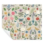 Rifle Paper Co. Curio wallpaper, color Linen, SKU PSW1541RL