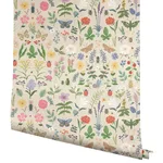 Rifle Paper Co. Curio - Cream Wallpaper | Buy Online Rifle Paper Co. Curio wallpaper, color Cream, SKU PSW1542RL