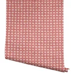 Rifle Paper Co. Daisy Gingham - Red Wallpaper | Buy Online Rifle Paper Co. Daisy Gingham wallpaper, color Red, SKU PSW1691RL